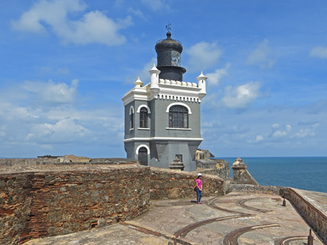 Del Moro Lighthouse in San Juan Puerto Rico