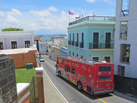 Hop-on Hop-off Bus in San Juan, Puerto Rico