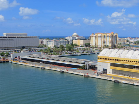 Main Cruise Terminal in Old San Juan