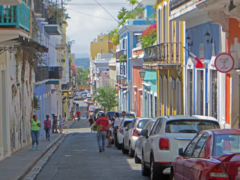 Street in San Juan, Puerto Rico
